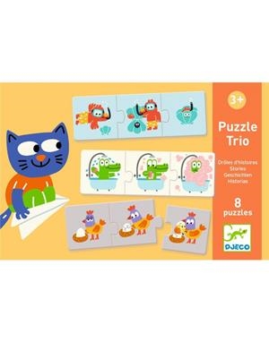PUZZLE TRIO HISTORIES | 3070900081178 | DJECO | Llibreria La Gralla | Llibreria online de Granollers