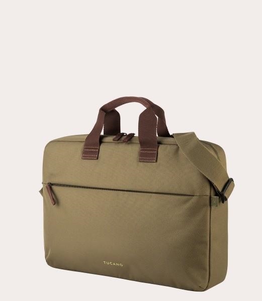 MALETA ORDINADOR 15,6" TUCANO SMART CAQUI | 8020252175457 | BSMART15-VM | Llibreria La Gralla | Librería online de Granollers