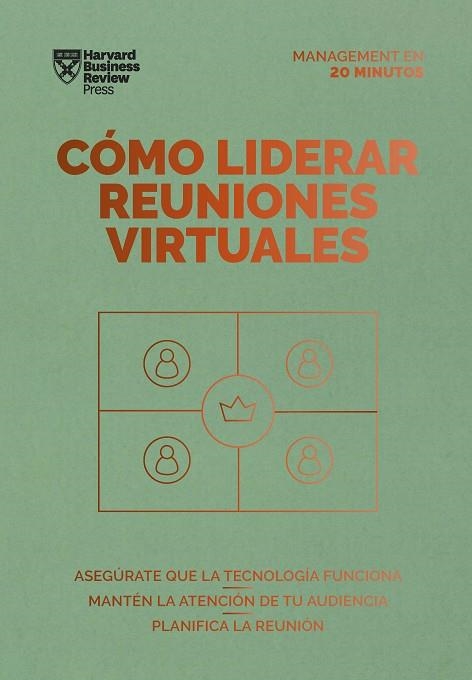 CÓMO LIDERAR REUNIONES VIRTUALES. SERIE MANAGEMENT EN 20 MINUTOS | 9788417963521 | HARVARD BUSINESS REVIEW | Llibreria La Gralla | Llibreria online de Granollers