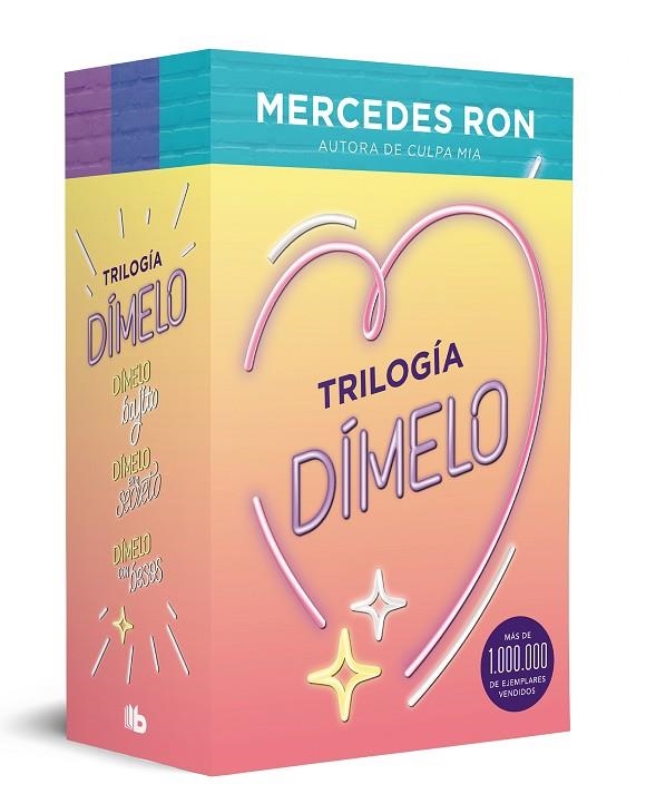 TRILOGÍA DÍMELO (PACK BOLSILLO CON: DÍMELO BAJITO | DÍMELO EN SECRETO | DÍMELO CON BESOS) | 9788413146157 | RON, MERCEDES | Llibreria La Gralla | Llibreria online de Granollers