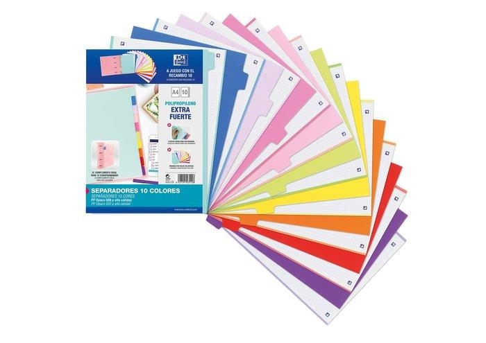 JOC SEPARADORS OXFORD 10P COLORS | 8427291035108 | 400149957 | Llibreria La Gralla | Librería online de Granollers