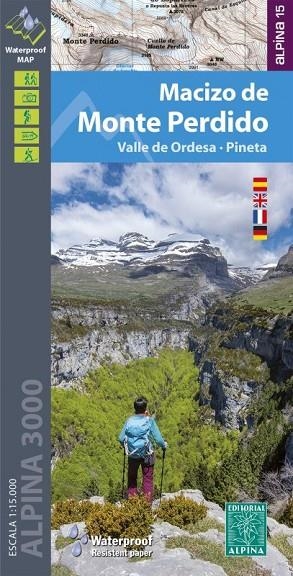 MACIZO DE MONTE PERDIDO. MAPA WATERPROOF - ESCALA 1:15.000 | 9788480909365 | VV.AA. | Llibreria La Gralla | Llibreria online de Granollers