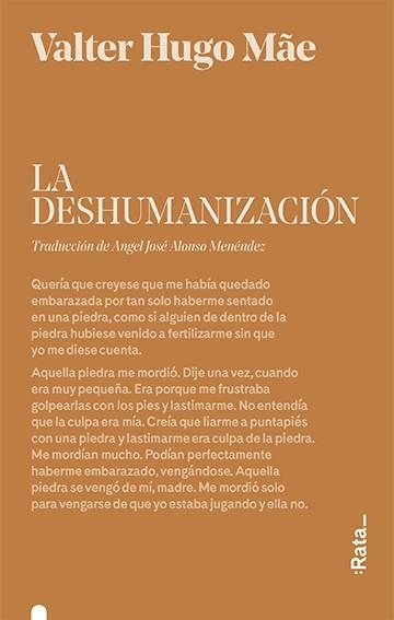 DESHUMANIZACIÓN, LA | 9788416738489 | HUGO MÃE, VALTER | Llibreria La Gralla | Llibreria online de Granollers