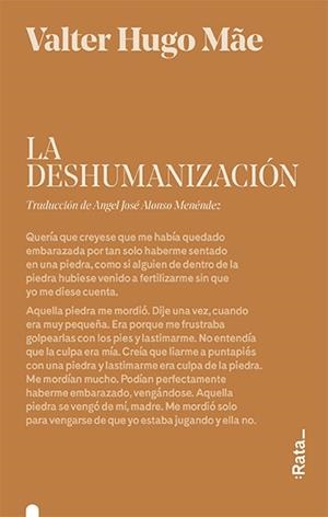 DESHUMANIZACIÓN, LA | 9788416738489 | HUGO MÃE, VALTER | Llibreria La Gralla | Llibreria online de Granollers
