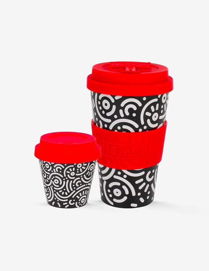 MINI TASSA IDRINK GEOMETRIC | 8057711463510 | IDRID5103 | Llibreria La Gralla | Llibreria online de Granollers