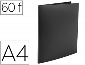 CARPETA 50 FUNDES LIDERPAPEL A4 NEGRE | 8423473771581 | 77158 | Llibreria La Gralla | Llibreria online de Granollers