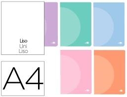 LLIBRETA A4 LIDERPAPEL TAPA PLASTIC LLIS PASTEL | 8423473044517 | 163667 | Llibreria La Gralla | Librería online de Granollers