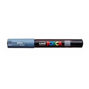 RETOLADOR POSCA PC 1M 1MM GRIS PISSARRA 61 | 4902778167830 | 167833000 | Llibreria La Gralla | Librería online de Granollers