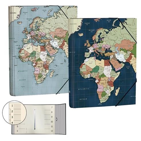 CARPETA SEPARADORS SENFORT MAPAMUNDI | 8412885200727 | SEN19303222 | Llibreria La Gralla | Librería online de Granollers