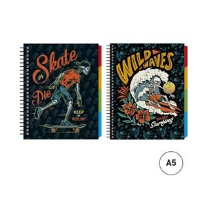 LLIBRETA SENFORT A5 QUADRICULAT SKATE    | 8412885197959 | SEN12206221 | Llibreria La Gralla | Llibreria online de Granollers