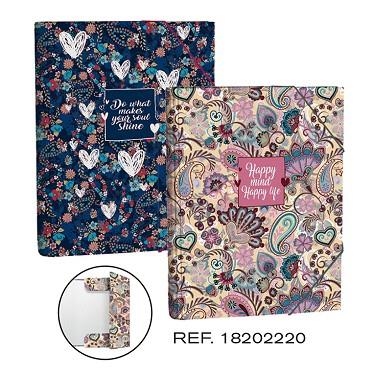 CARPETA SOLAPES SENFORT PAISLEY ROSA | 8412885199113 | SEN1820221 | Llibreria La Gralla | Librería online de Granollers