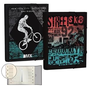 CARPETA SOLAPES SENFORT BMX EXTREME BICICLETA | 8412885198154 | SEN1230221 | Llibreria La Gralla | Llibreria online de Granollers