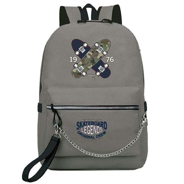 MOTXILLA SENFORT SKATEBOARD GRIS | 8412885199007 | SEN18138221 | Llibreria La Gralla | Llibreria online de Granollers