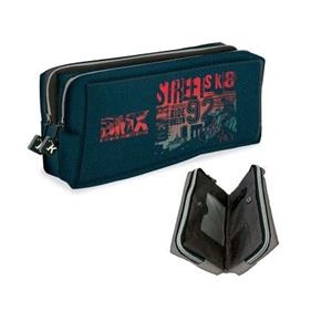 PORTATOT SENFORT DOBLE CREMALLERA BMX BLAU | 8412885198314 | SEN12315222 | Llibreria La Gralla | Llibreria online de Granollers