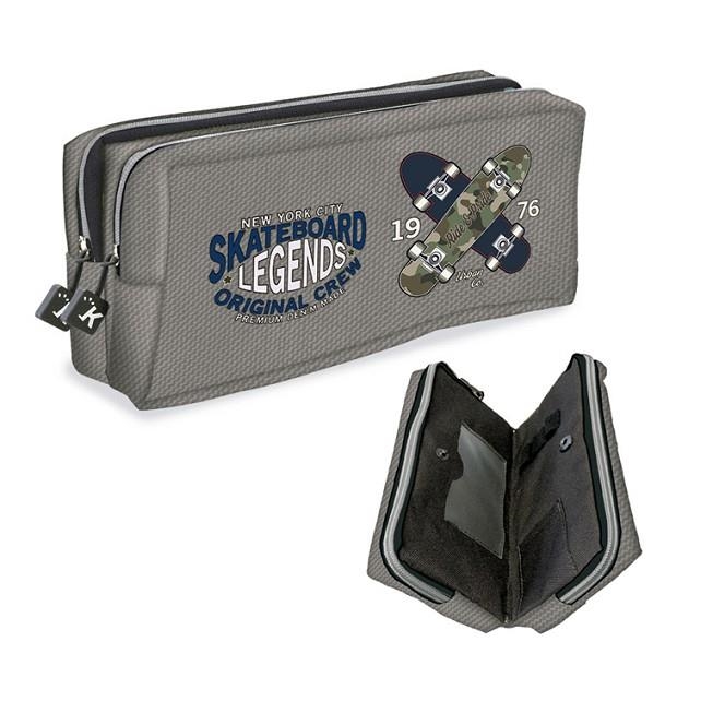 PORTATOT SENFORT DOBLE CREMALLERA SKATE | 8412885198956 | SEN18115221 | Llibreria La Gralla | Llibreria online de Granollers