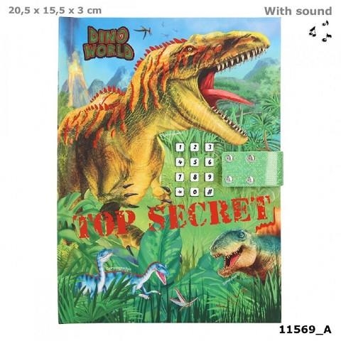 DIARI SECRET TOP MODEL DINO WORLD | 4010070586386 | TOP11569 | Llibreria La Gralla | Llibreria online de Granollers