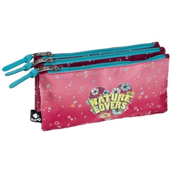 PORTATOT TRIPLE BUSQUETS NATURE LOVERS | 8422829668025 | Llibreria La Gralla | Llibreria online de Granollers