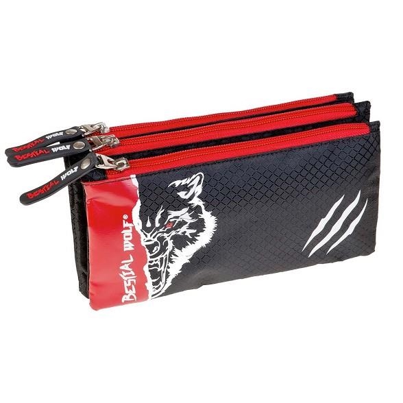 PORTATOT TRIPLE BUSQUETS BESTIAL WOLF | 8422829668056 | BUS1860209840 | Llibreria La Gralla | Llibreria online de Granollers