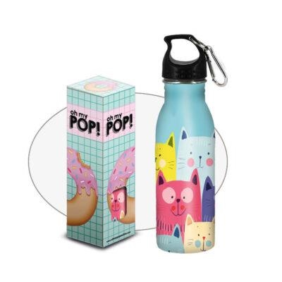 AMPOLLA WAKALA 350ML CATS OH MY POP | 8445118025491 | WAKBO2549 | Llibreria La Gralla | Llibreria online de Granollers