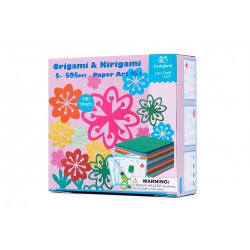 ORIGAMI AND KIRIGAMI. PAPER ART KIT | 6972633372073 | TOOKYLAND | Llibreria La Gralla | Librería online de Granollers