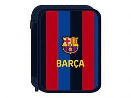 PLUMIER BARÇA DOBLE SAFTA GRAN NEGRA | 8412688487899 | SAF412229054 | Llibreria La Gralla | Librería online de Granollers