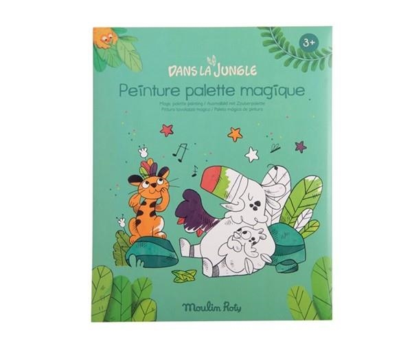 PALETA MAGICA DE PINTURA. DANS LA JUNGLE | 3575676686027 | MOULIN ROTY | Llibreria La Gralla | Librería online de Granollers
