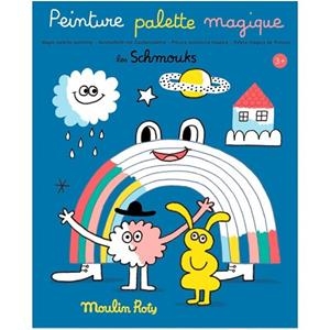 PALETA MAGICA DE PINTURA LES SCHMOUKS | 3575677166047 | MOULIN ROTY | Llibreria La Gralla | Librería online de Granollers