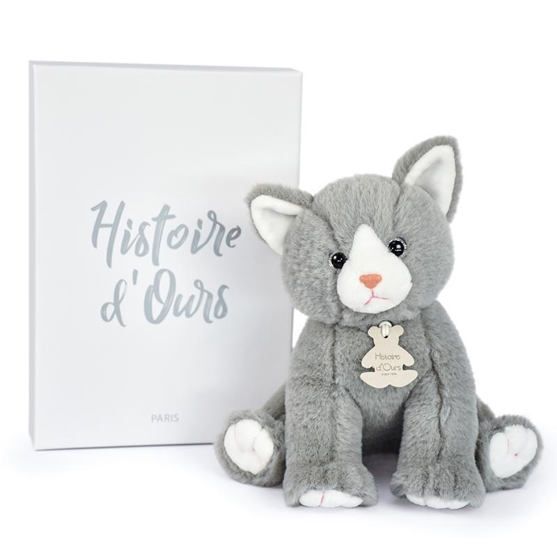 PELUIX BEBE GAT GRIS PERLA | 3700349331564 | HISTOIRE D'OURS | Llibreria La Gralla | Llibreria online de Granollers