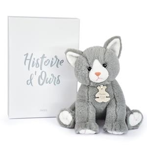 PELUIX BEBE GAT GRIS PERLA | 3700349331564 | HISTOIRE D'OURS | Llibreria La Gralla | Llibreria online de Granollers