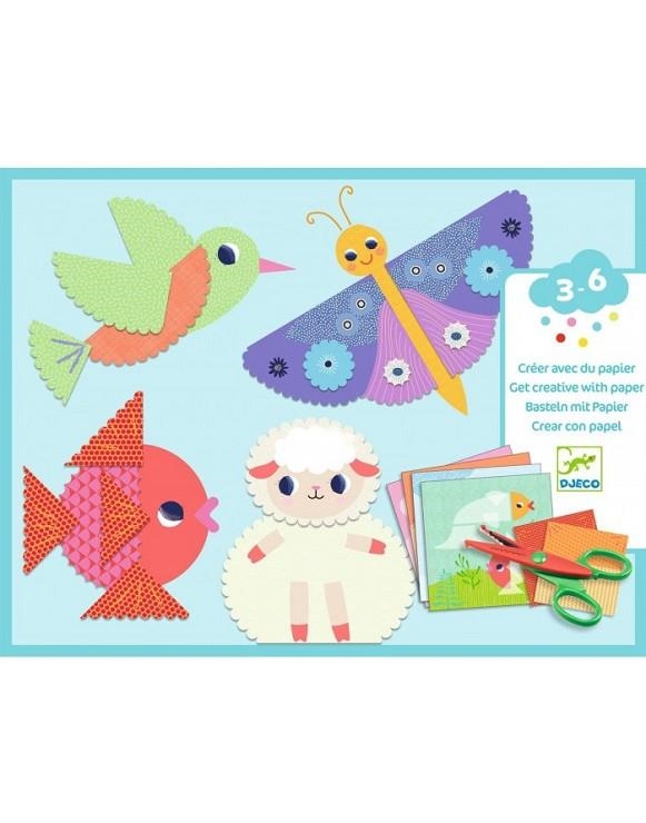 CREAR AMB PAPER | 3070900090576 | DJECO | Llibreria La Gralla | Librería online de Granollers