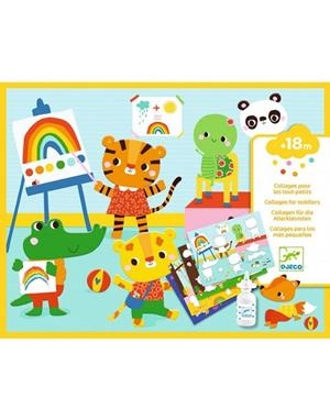 COLLAGES PER ALS MES PETITS. EL MEU DIA | 3070900098732 | DJECO | Llibreria La Gralla | Librería online de Granollers