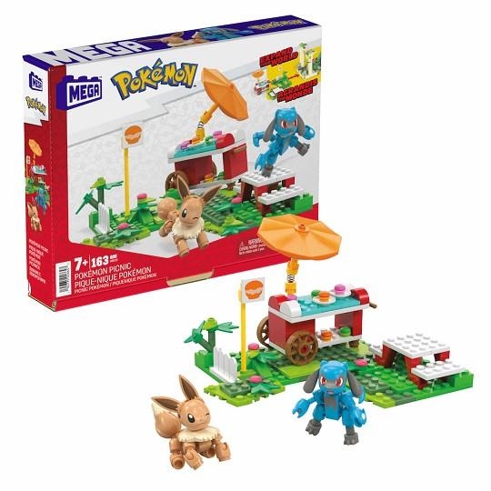 POKEMON PICNIC MEGA CONSTRUX 163 PECES | 1947350266474 | MATTEL | Llibreria La Gralla | Llibreria online de Granollers