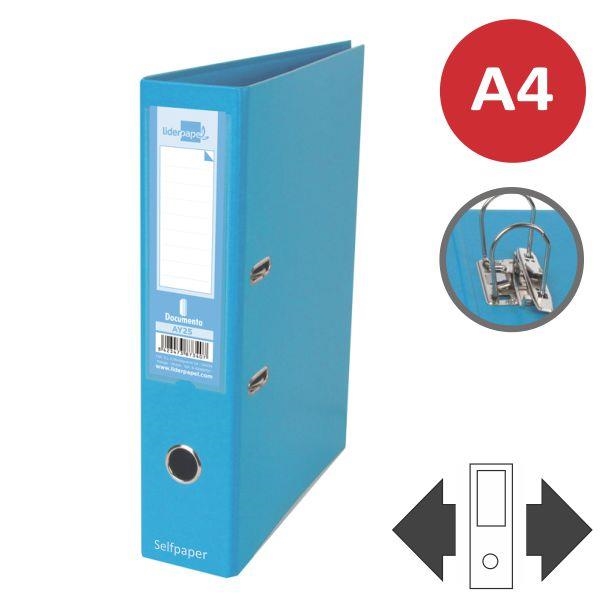 ARXIVADOR PALANCA A4 BLAU CEL LIDERPAPEL | 8423473873803 | Llibreria La Gralla | Llibreria online de Granollers