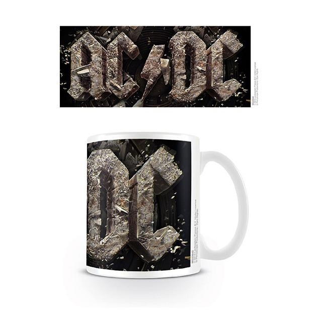 TASSA CERAMICA AC/DC ROCK OR BUST | 5050574239400 | PYRAMID | Llibreria La Gralla | Llibreria online de Granollers