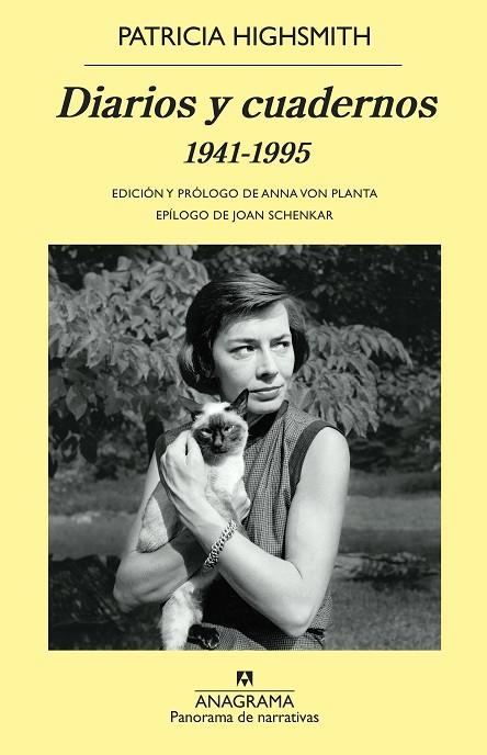 DIARIOS Y CUADERNOS 1941-1995 PATRICIA HIGHSMITH | 9788433981202 | HIGHSMITH, PATRICIA | Llibreria La Gralla | Librería online de Granollers