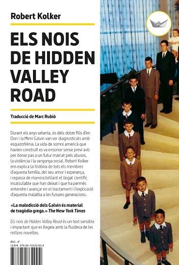 NOIS DE HIDDEN VALLEY ROAD, ELS | 9788419332004 | KOLKER, ROBERT | Llibreria La Gralla | Librería online de Granollers