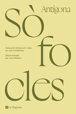 ANTÍGONA | 9788419013767 | SÒFOCLES, | Llibreria La Gralla | Librería online de Granollers