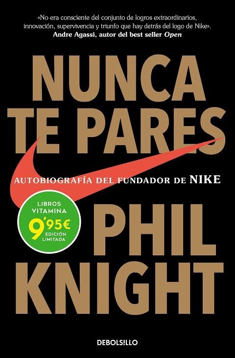 NUNCA TE PARES | 9788466363914 | KNIGHT, PHIL | Llibreria La Gralla | Llibreria online de Granollers