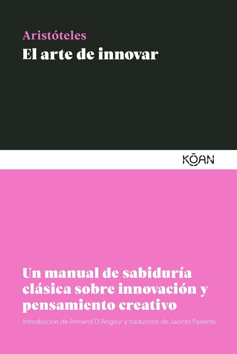 ARTE DE INNOVAR, EL  | 9788418223570 | ARISTÓTELES | Llibreria La Gralla | Llibreria online de Granollers