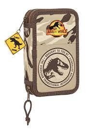 PLUMIER DOBLE JURASSIC WORLD | 8412688472086 | Llibreria La Gralla | Llibreria online de Granollers