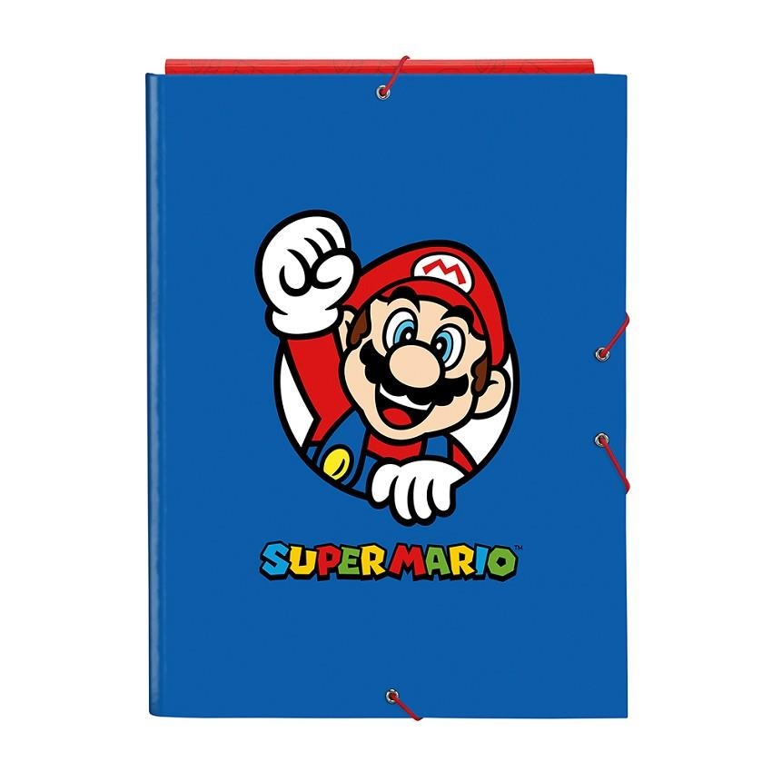 CARPETA SOLAPES SUPER MARIO | 8412688471225 | Llibreria La Gralla | Llibreria online de Granollers