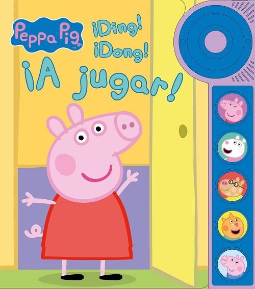 PEPPA PIG. ¡DING! ¡DONG! ¡A JUGAR! LIBRO DE SONIDOS | 9788448860929 | HASBRO, / EONE, | Llibreria La Gralla | Llibreria online de Granollers