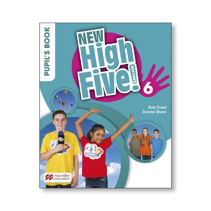 NEW HIGH FIVE 6 PB | 9781380013910 | SHAW, D. / SVED, R. | Llibreria La Gralla | Librería online de Granollers