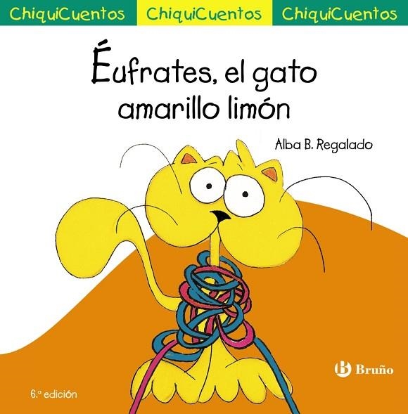 CHIQUICUENTO 22. ÉUFRATES, EL GATO AMARILLO LIMÓN | 9788469667866 | BARTOLOMÉ REGALADO, ALBA | Llibreria La Gralla | Llibreria online de Granollers