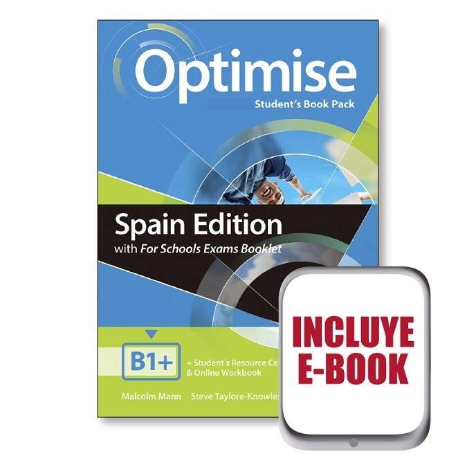 OPTIMISE B1+ EXAM BKLT SB  PK | 9781380015952 | TAYLORE-KNOWLES, STEVE / MANN, MALCOLM | Llibreria La Gralla | Librería online de Granollers