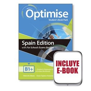 OPTIMISE B1+ EXAM BKLT SB  PK | 9781380015952 | TAYLORE-KNOWLES, STEVE / MANN, MALCOLM | Llibreria La Gralla | Librería online de Granollers