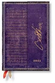 AGENDA 2023. 12 MESES. POR SEMANAS APAISADO. MINI. BEETHOVEN, SONATA Nº 10 PARA | 9781439789735 | PAPERBLANKS - AGENDAS | Llibreria La Gralla | Llibreria online de Granollers