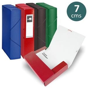 CAIXA DE PROJECTES LIDERPAPEL 7 CM GOFRADA | 8423473373525 | 37352 | Llibreria La Gralla | Llibreria online de Granollers