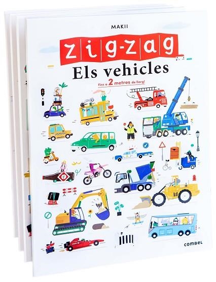 ZIG-ZAG ELS VEHICLES | 9788491018940 | MAKII | Llibreria La Gralla | Librería online de Granollers