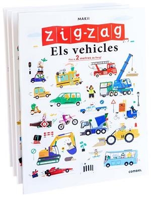 ZIG-ZAG ELS VEHICLES | 9788491018940 | MAKII | Llibreria La Gralla | Llibreria online de Granollers